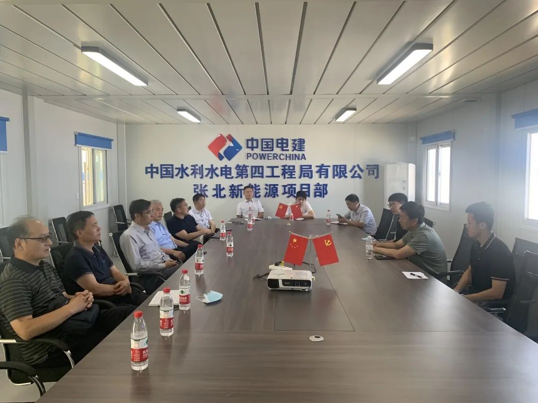 ug环球集团党委书记　董事长章朝阳考察张北县百兆瓦先进压缩空气储能示范项目