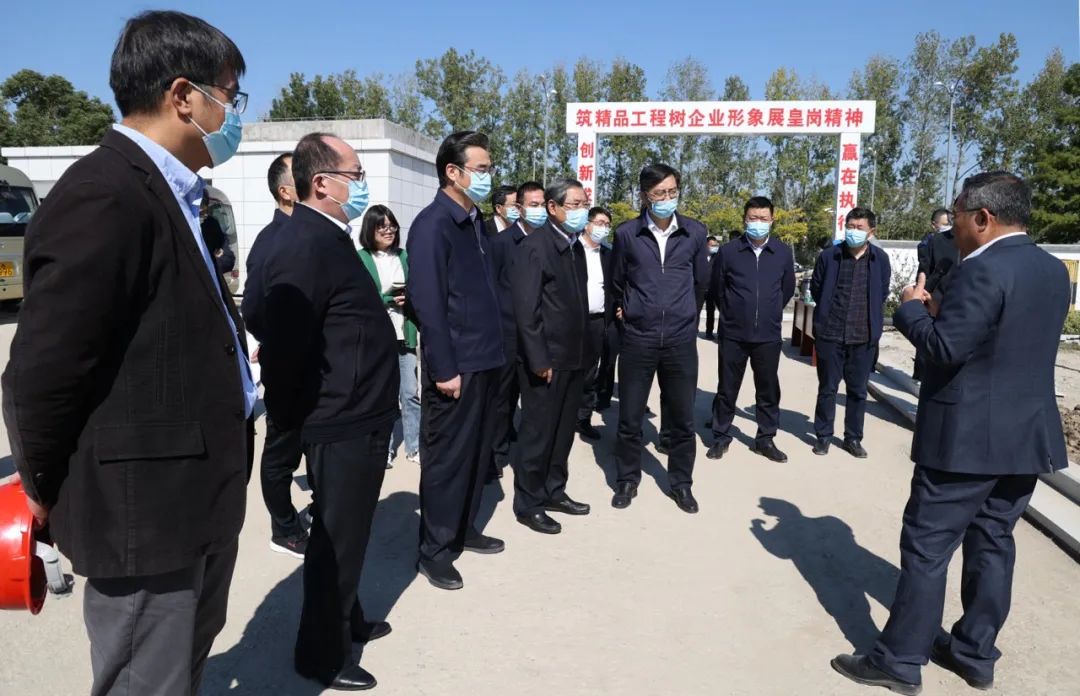 省发改委主任李侃桢赴ug环球井神张兴储气库调研